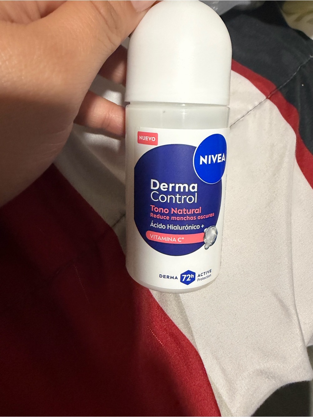 NIVEA Derma Control Roll-On Deodorant - White